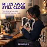 Custom Shaped Pet Photo Pillow